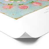 Persimmon Print ポスター (角)