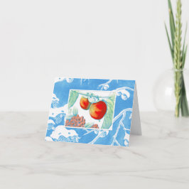 Persimmon Season's Greetings 4" x 5.6インチカード シーズンカード