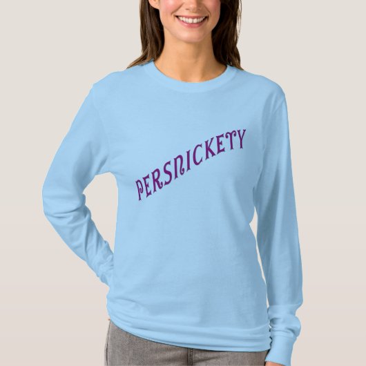 Persnicketyティー Tシャツ (正面)