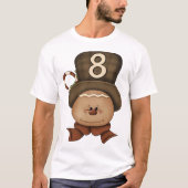 Person Number 8 In A Hat T-Shirt Tシャツ (正面)