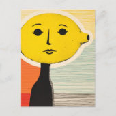 Person with a Lemon for a Head ポストカード (正面)