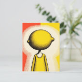 Person with a Lemon for a Head ポストカード (スタンド正面)