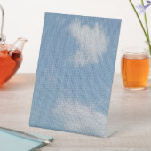 Person With J Cloud Photo 台座サイン (インサイチュ)