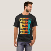 Person Woman Man Camera Prison 2022 Tシャツ (正面フル)