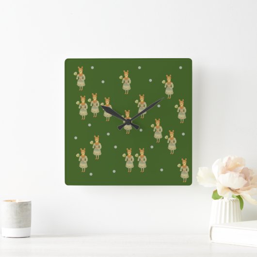 Personaje  スクエア壁時計 (ホーム)