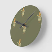 Personaje  ラウンド壁時計 (傾斜)