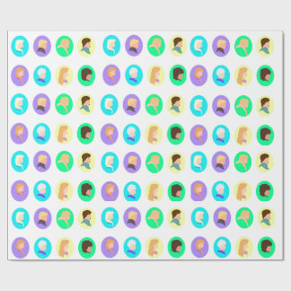 personajes de dreamworks y disney ラッピングペーパー