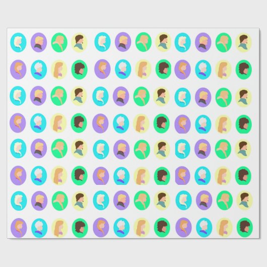 personajes de dreamworks y disney ラッピングペーパー (フラット)