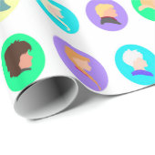 personajes de dreamworks y disney ラッピングペーパー (ロールコーナー)