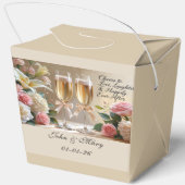 Personakised Wedding Favor Box フェイバーボックス (裏面)