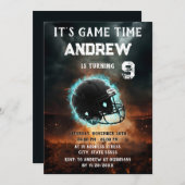 Personal American Football Invitation 招待状 (正面/裏面)