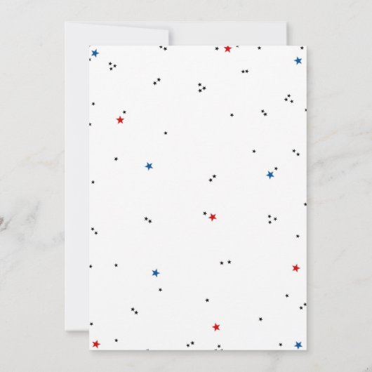 Personal Baseball Birthday Invitation 招待状 (裏面)