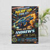 Personal Battle Nerf Birthday  招待状 (スタンド正面)