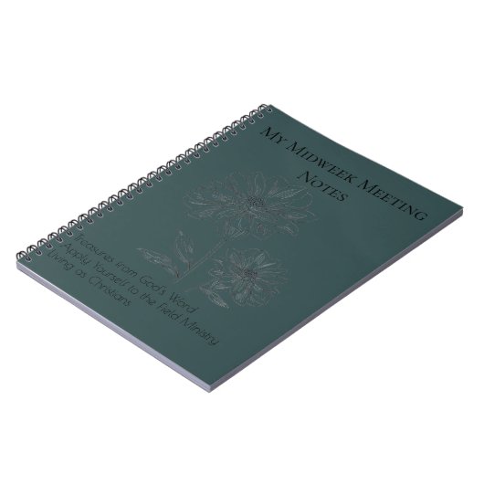 Personal Bible Study Notebook ノートブック (左側)