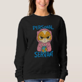 Personal Cat Servant Premium スウェットシャツ (正面)