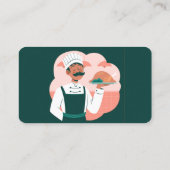 Personal Chef Cook Baker Private  Business Card 名刺 (裏面)