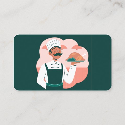 Personal Chef Cook Baker Private  Business Card 名刺 (裏面)