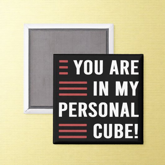 Personal Cube Funny Office Humor Magnet マグネット