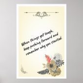 Personal Development Wall Art, Success Quotes, ポスター (正面)