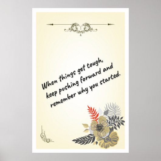 Personal Development Wall Art, Success Quotes, ポスター (正面)