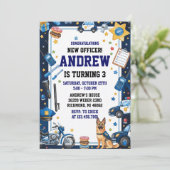 Personal Digital Police Officer Birthday Party 招待状 (スタンド正面)