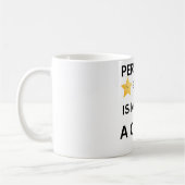 Personal growth is not a crime hat コーヒーマグカップ (左)