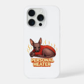 Personal Heater Xoloitzcuintli iPhoneケース (裏面)