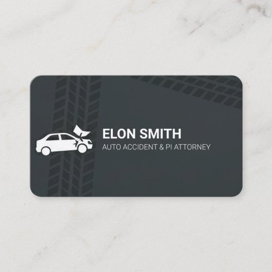 Personal Injury Attorney QR 名刺 (正面)