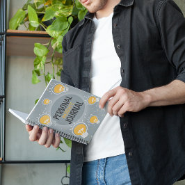 Personal Insights Journal Lightbulb Notebook ノートブック