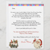 Personal Letter From Santa Claus Lights Elves (正面)
