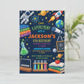 Personal Mad Science Experiment Birthday 招待状 (スタンド正面)