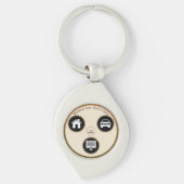 Personal Metal Keychain キーホルダー (正面)