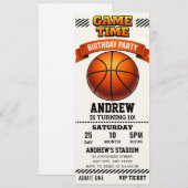 Personal MVP Birthday Celebration Ticket 招待状 (正面/裏面)