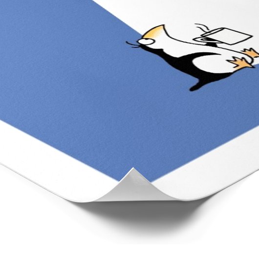 PERSONAL PENGUIN Hot Chocolate poster by Boynton ポスター (角)