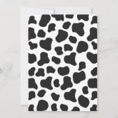 Personal Pink Retro Cowgirl Birthday 招待状 (裏面)