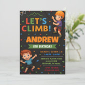 Personal Rock Climbing Birthday 招待状 (スタンド正面)