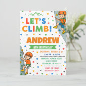 Personal Rock Climbing Birthday 招待状 (スタンド正面)