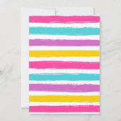 Personal Rock Climbing Birthday Party Invitation 招待状 (裏面)