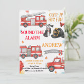Personal Sound The Alarm Birthday 招待状 (スタンド正面)