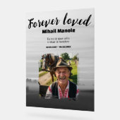 Personal Stationery: Rainbow Heart アクリルサイン (傾斜)