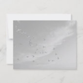 Personal Stationery: Rainbow Heart 招待状 (正面)