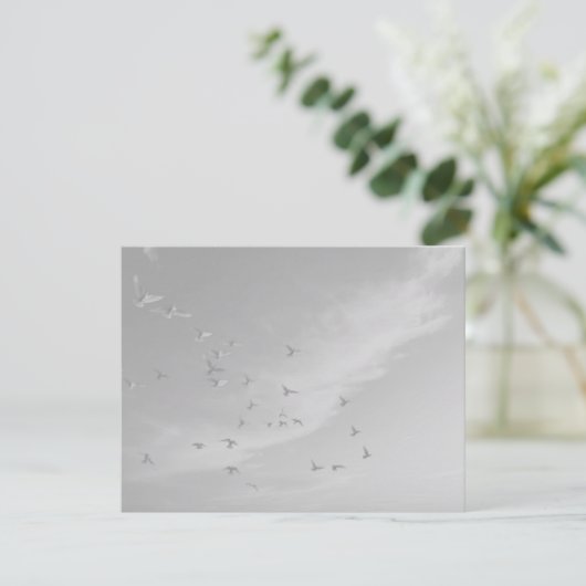 Personal Stationery: Rainbow Heart 招待状 (スタンド正面)