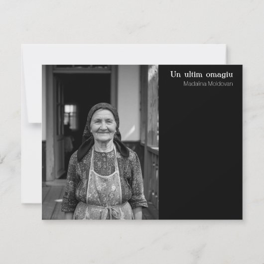 Personal Stationery: Rainbow Heart 招待状 (裏面)