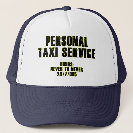 Personal Taxi Service キャップ (正面)