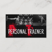  Personal Trainer  名刺 (正面)