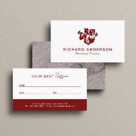 Personal Trainer Appointment Card | Next Session  予約カード