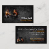 Personal Trainer Business card 名刺 (正面/裏面)