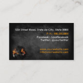 Personal Trainer Business card 名刺 (裏面)