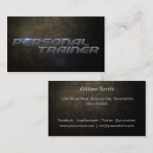 Personal Trainer Business card 名刺 (正面/裏面)