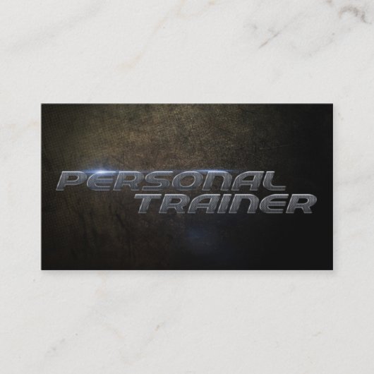Personal Trainer Business card 名刺 (正面)